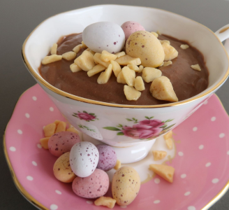 Chocolate Avocado & Honeycomb Mousse